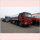 Euro III del camión del tanque de almacenamiento de combustible diesel del camión de petrolero de la capacidad grande 8x4 FAW