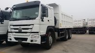 18 neumático del camión de descargador de Sinotruk de los metros cúbicos 371HP 6X4 10 21-30 toneladas de tipo de transmisión manual